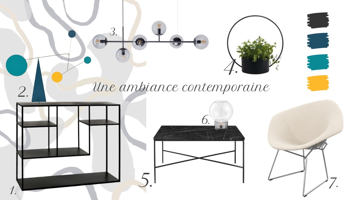 Une ambiance contemporaine 